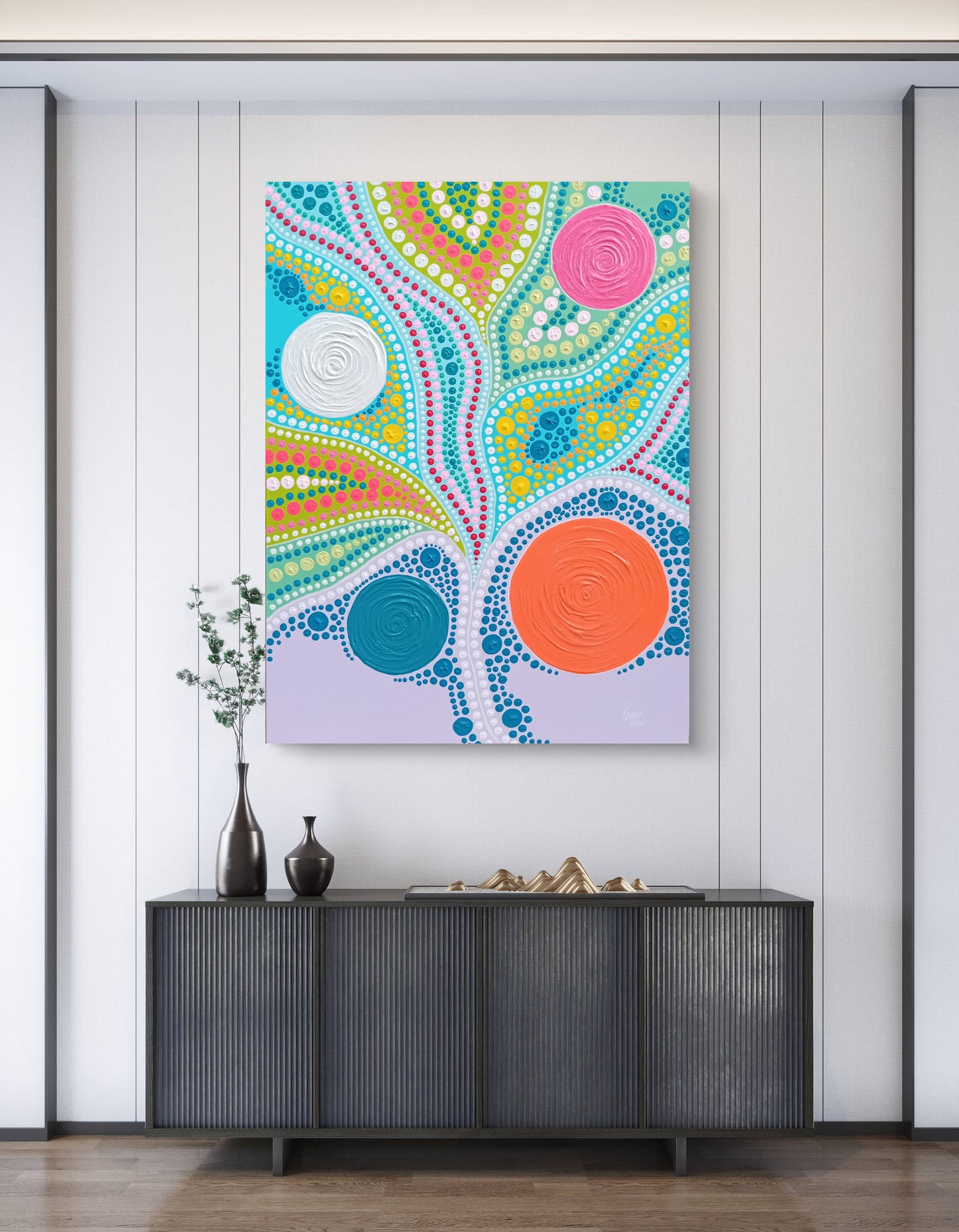 "Evolving" 80x60 cm