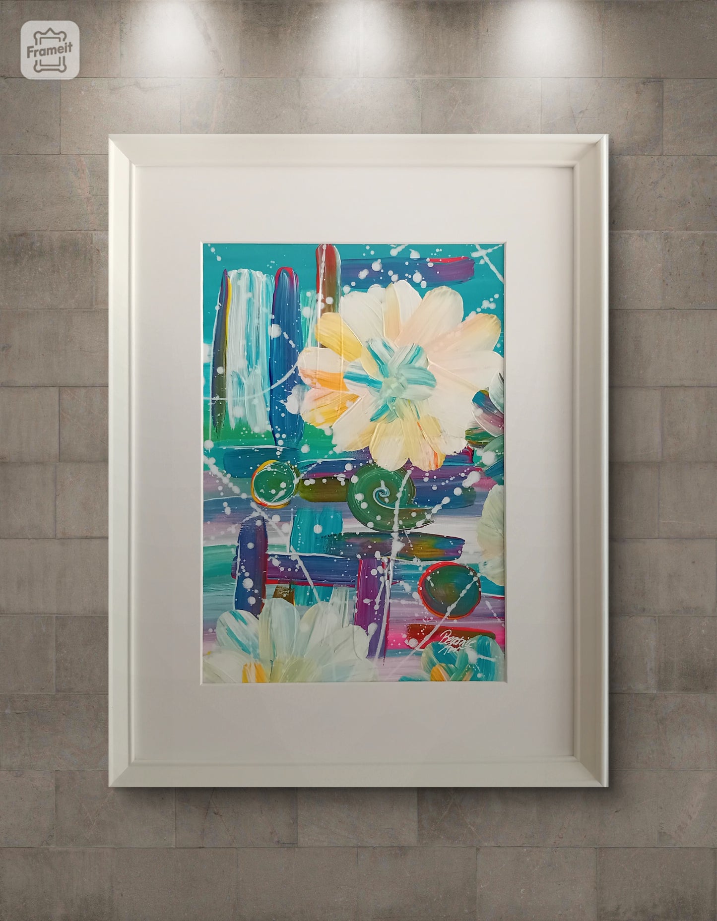 "Flowerlight" A4 format.