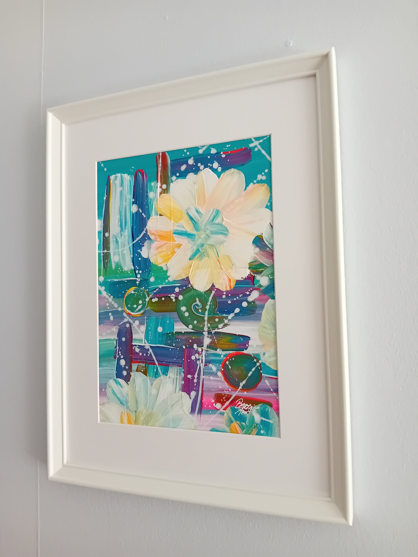 "Flowerlight" A4 format.