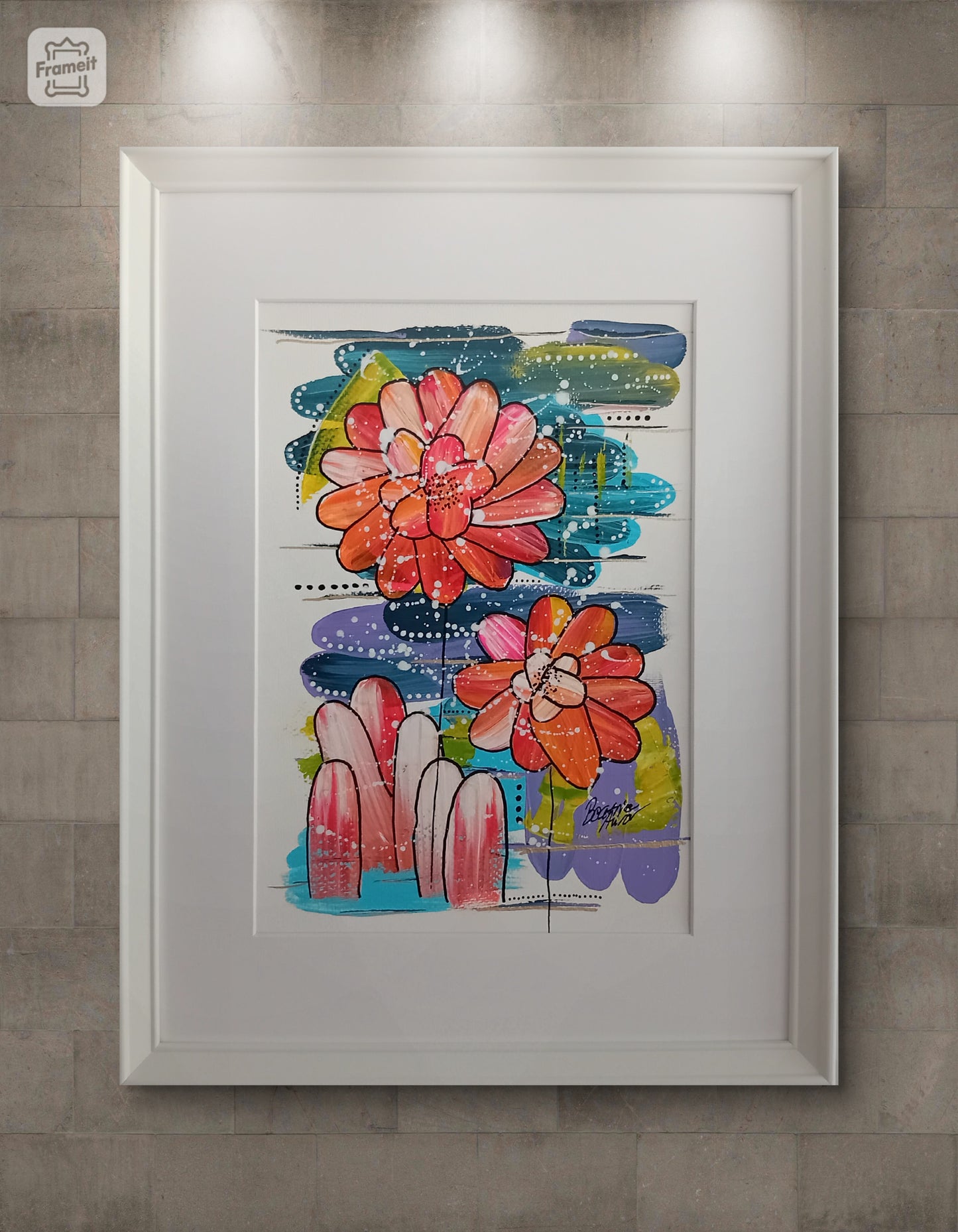 "A flowery day"