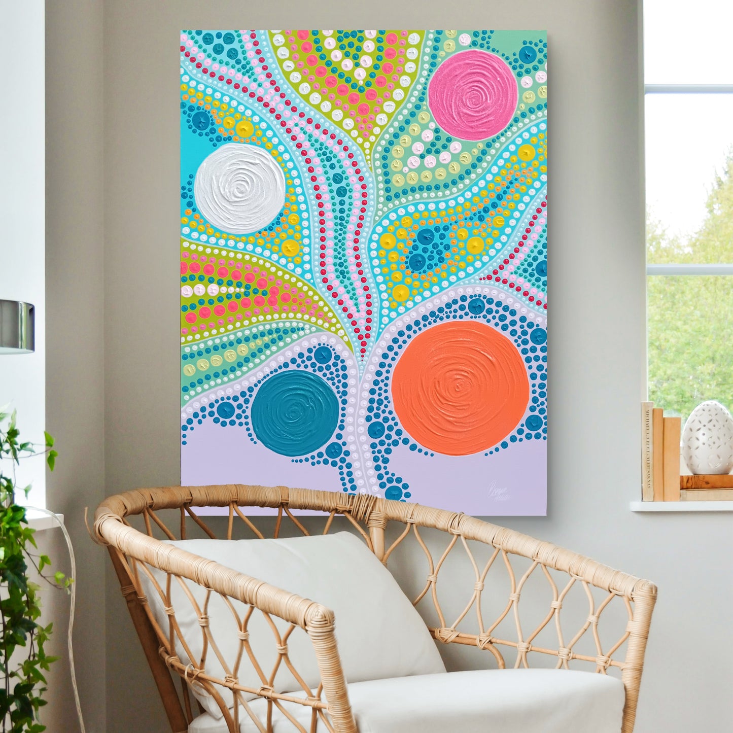 "Evolving" 80x60 cm