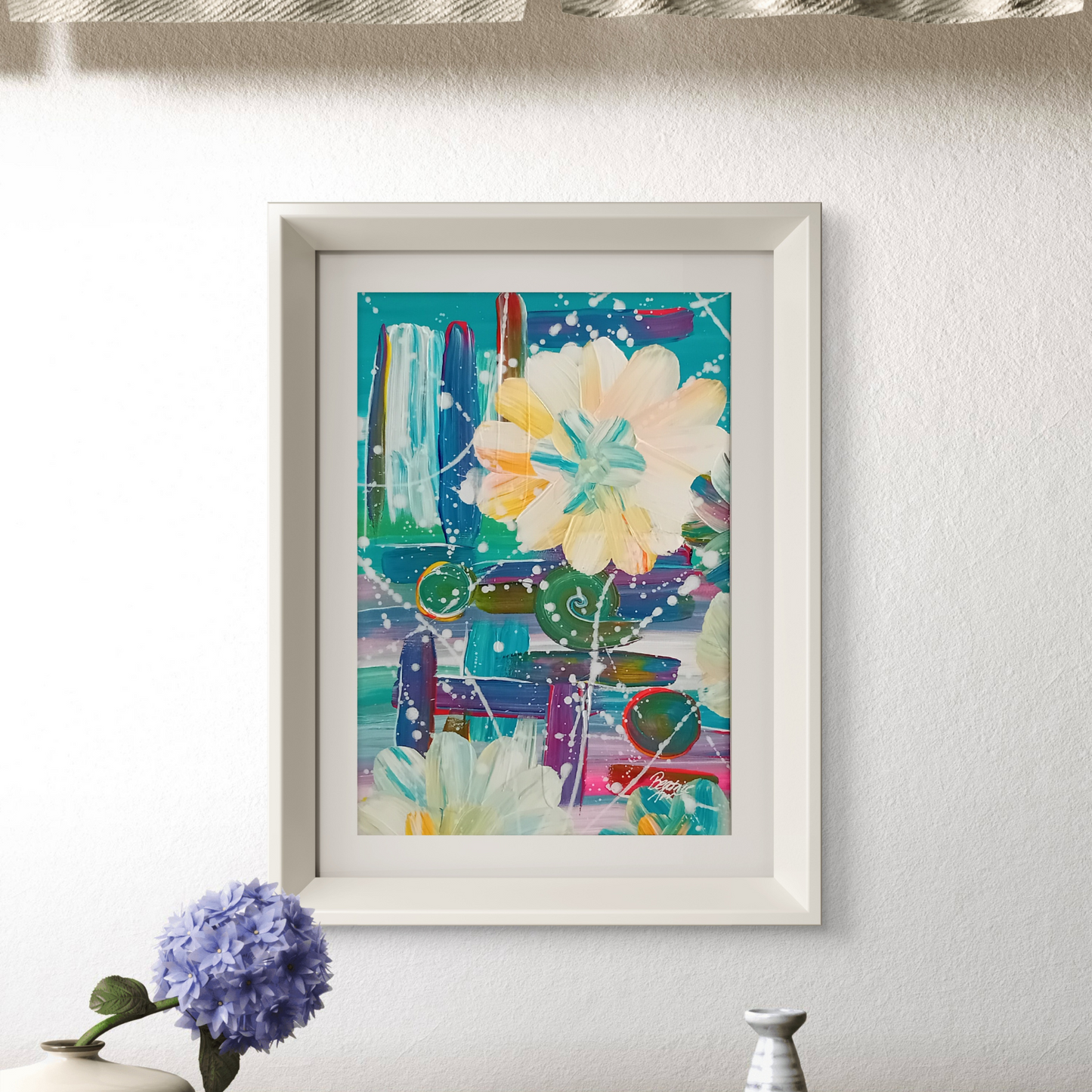 "Flowerlight" A4 format.