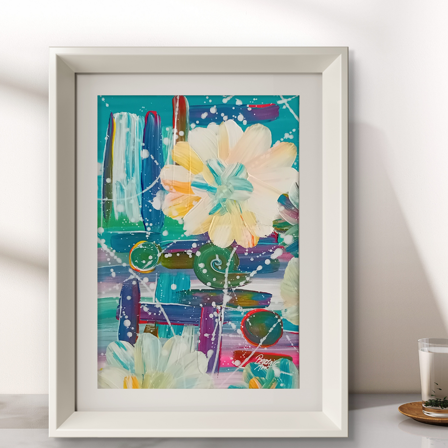 "Flowerlight" A4 format.