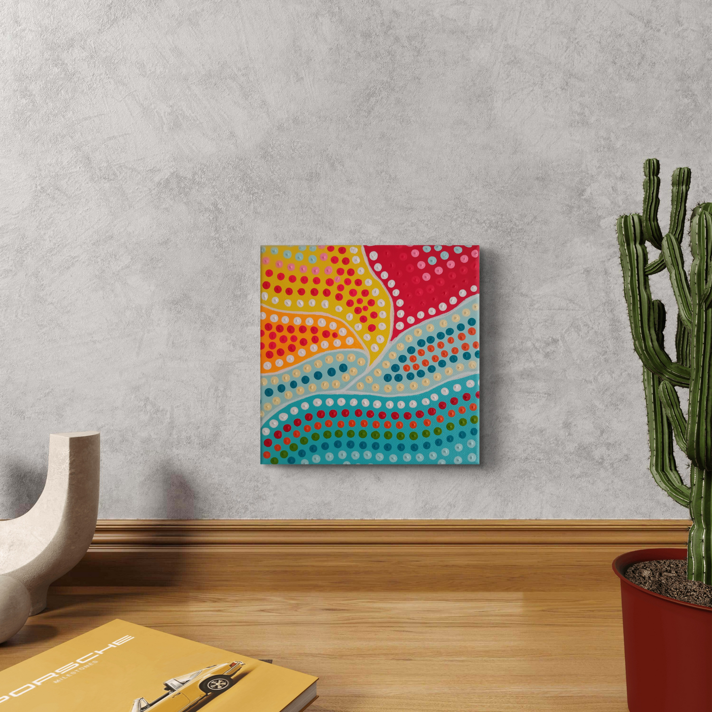 "At sea" 20x20 cm.