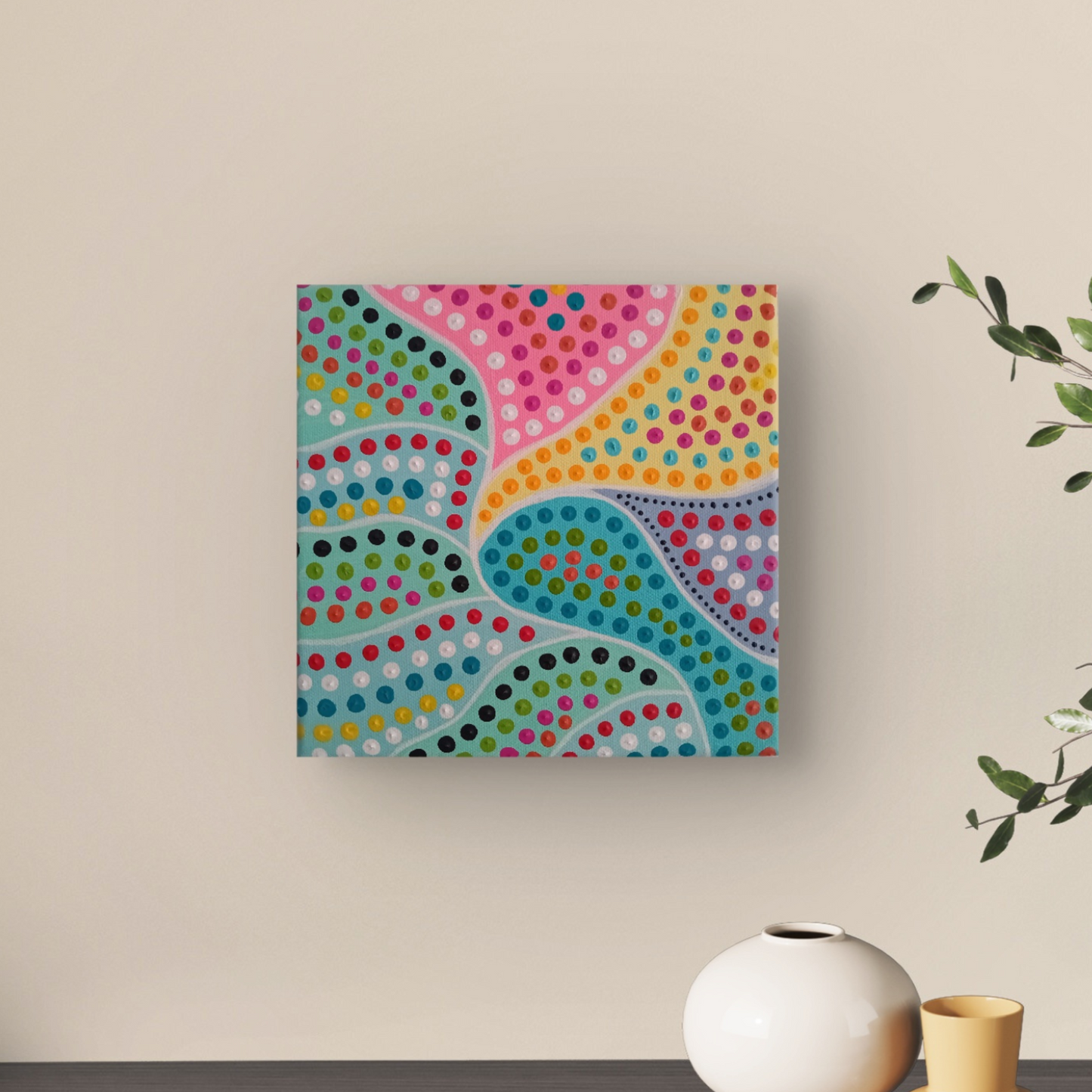 "Carnival" 20x20 cm.