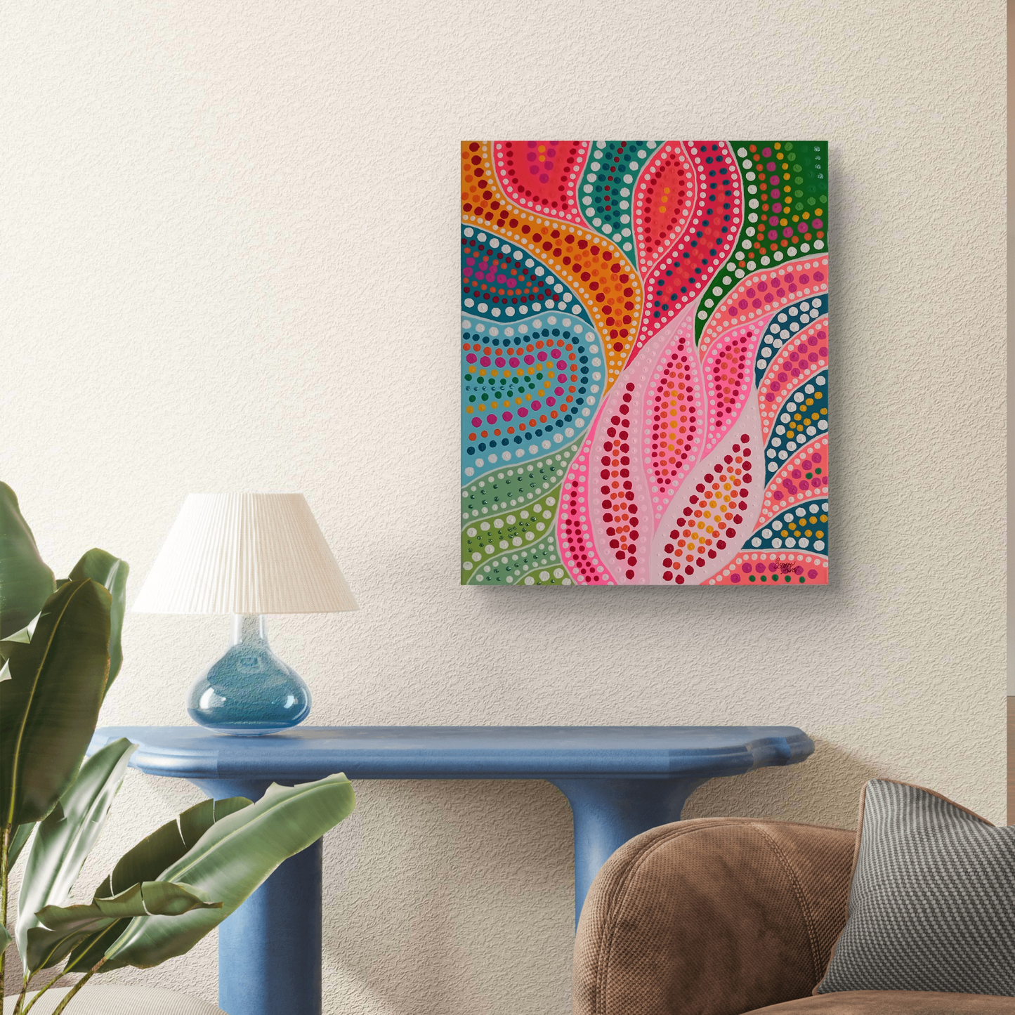 "Flowerforest" 46x38 cm.