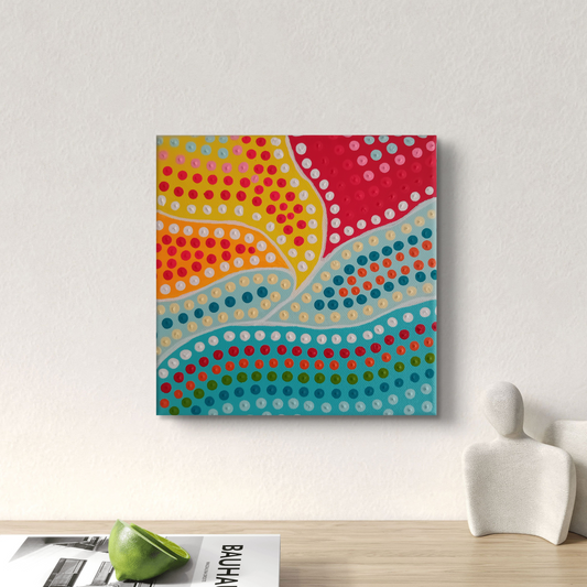 "At sea"     20x20 cm.