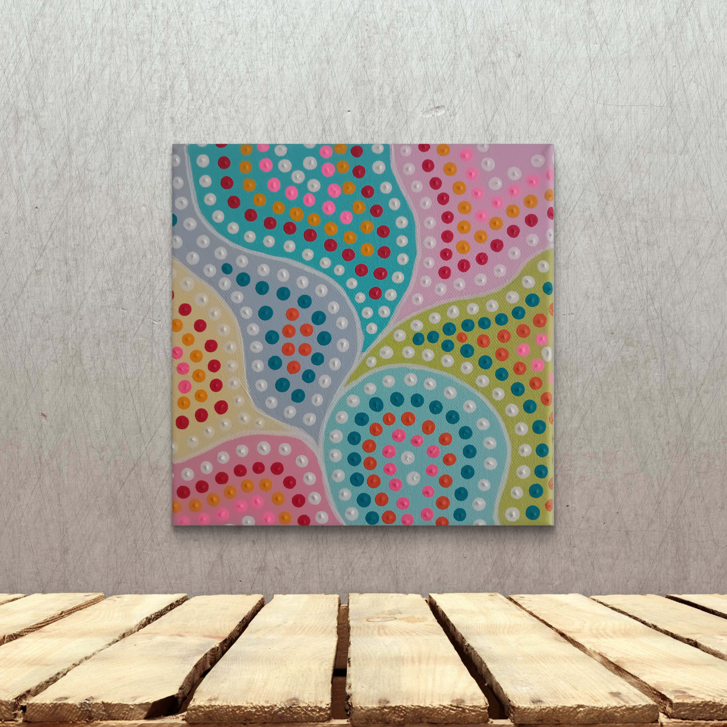 "Dream away"     20x20 cm.
