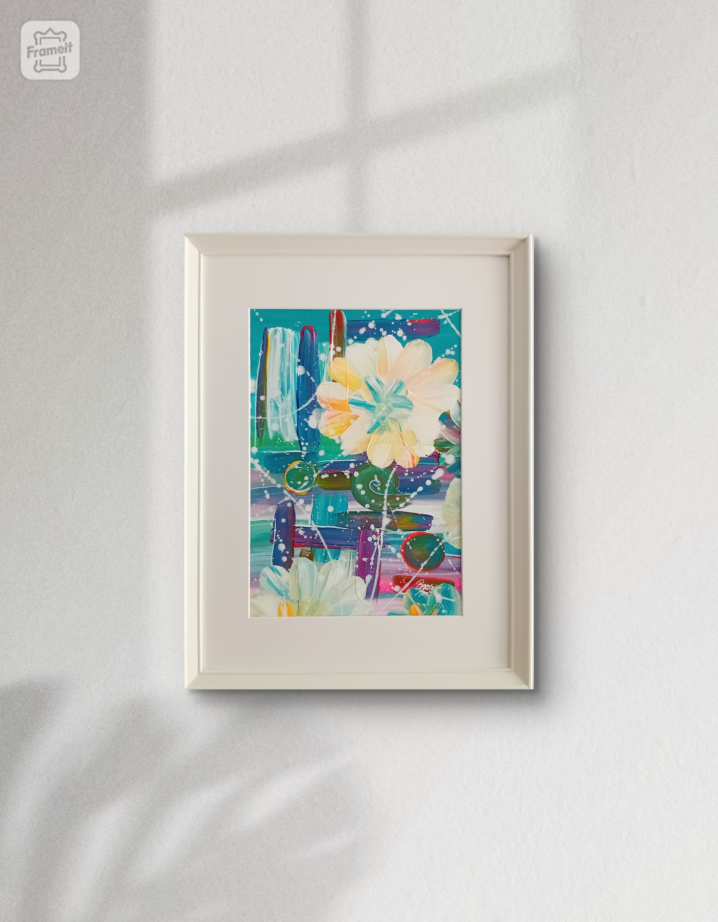 "Flowerlight"     A4 format.