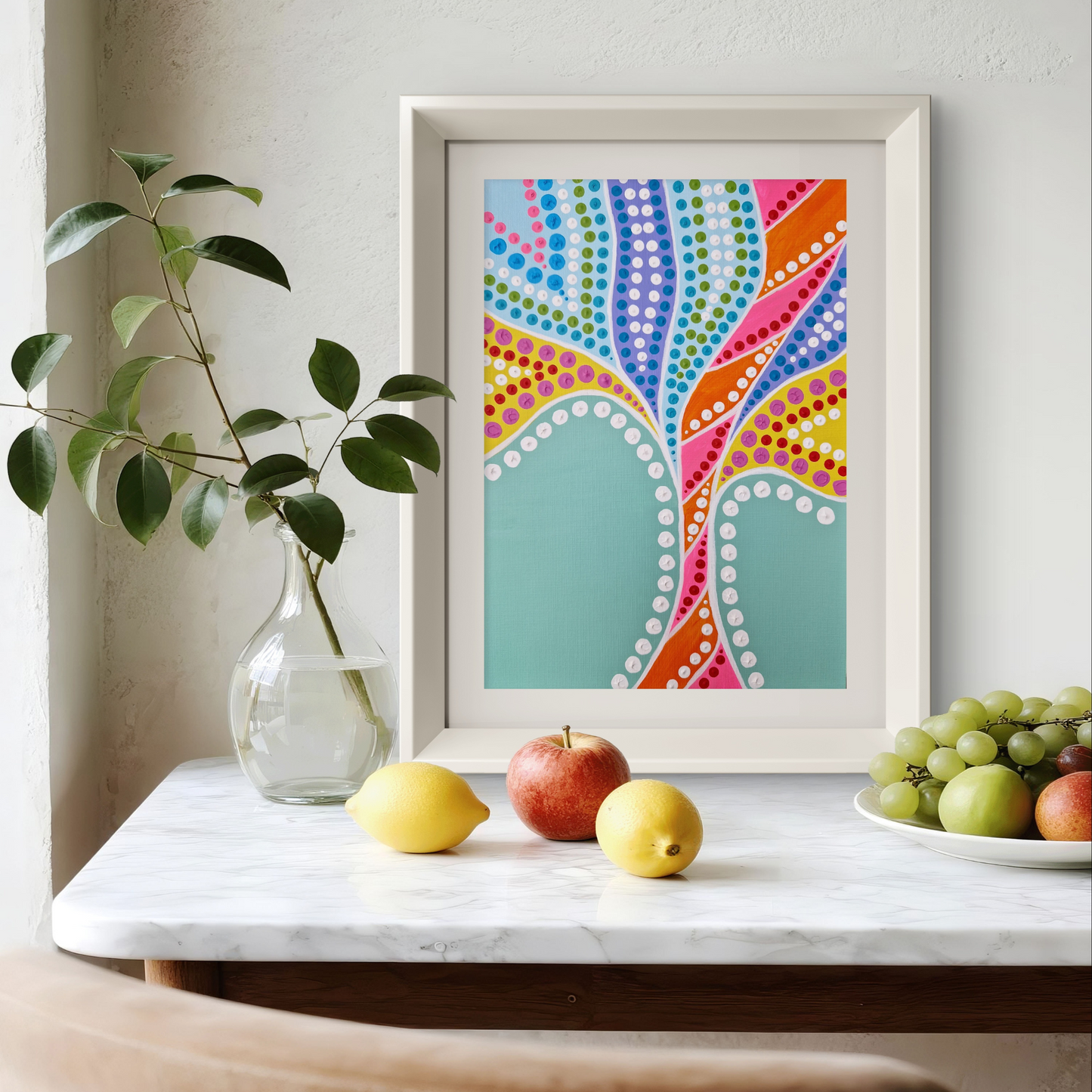 "Sweet tree"  A4.  Utan ram.