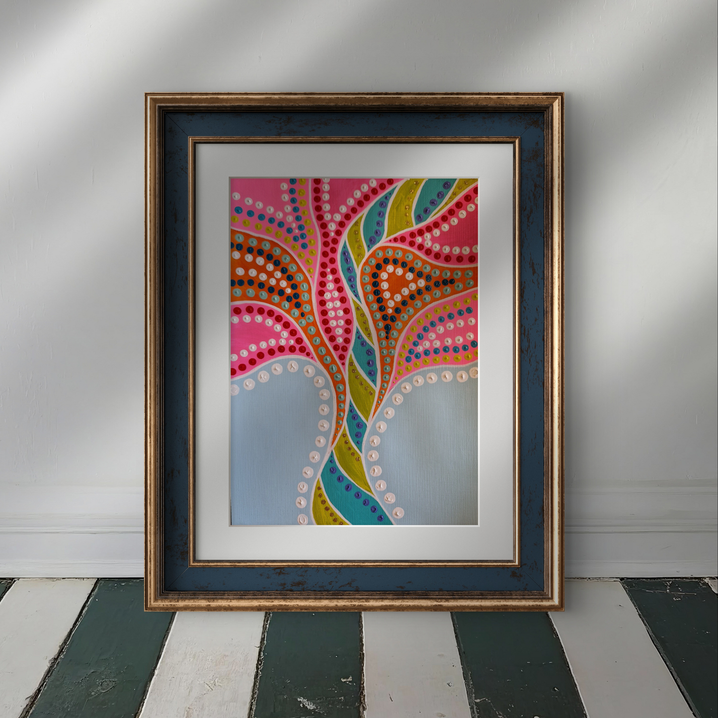 "Magical tree"  A4.   Utan ram.