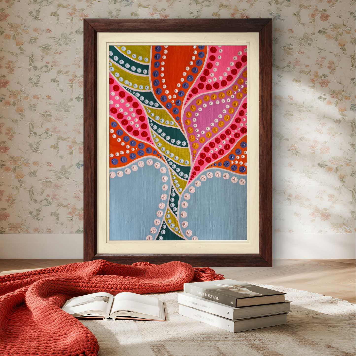 " My tree"   A4.   Utan ram.