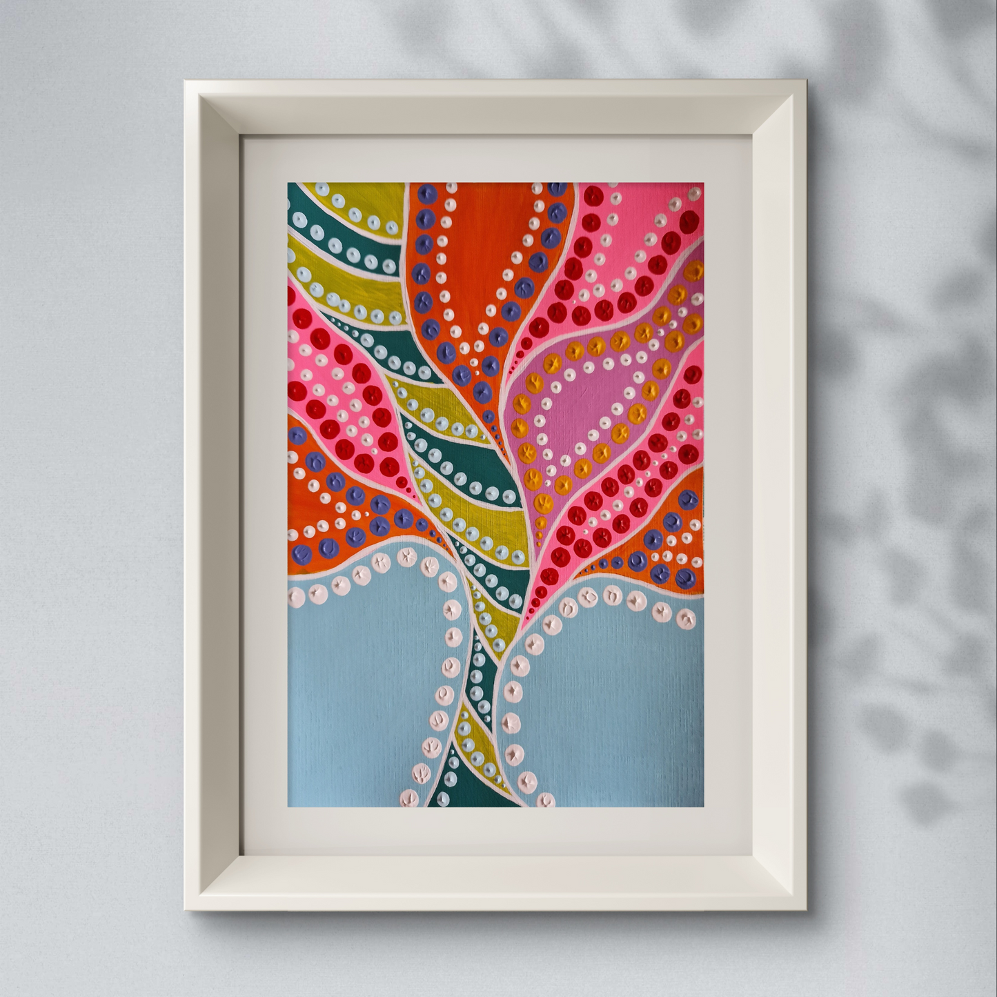 " My tree"   A4.   Utan ram.